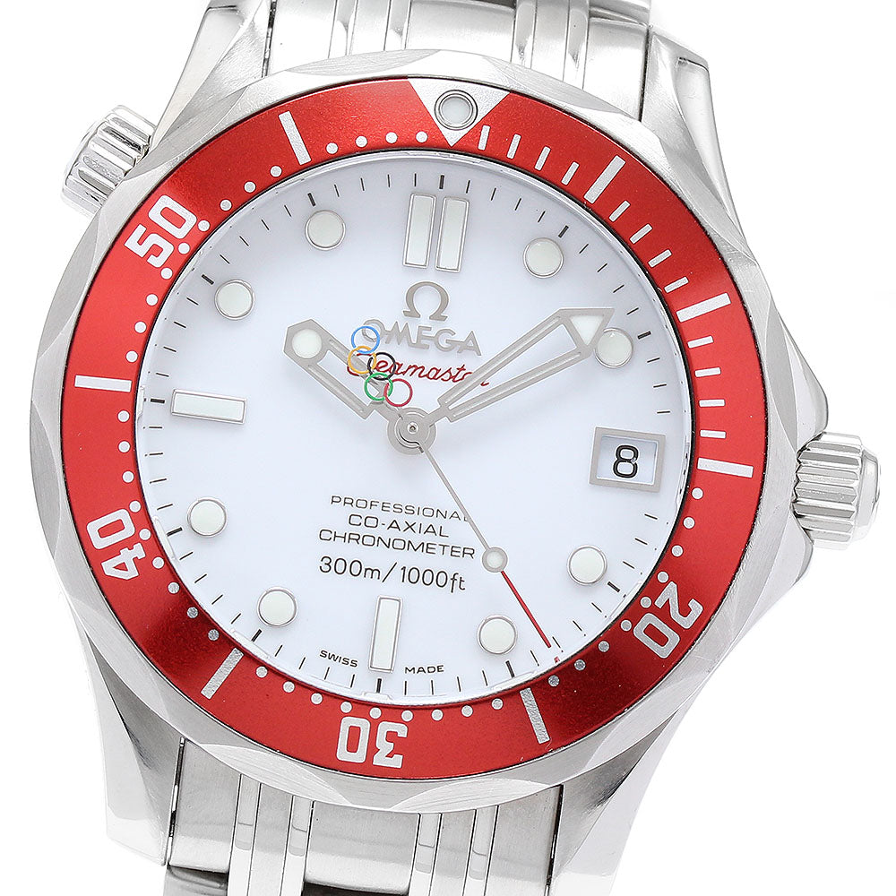 OMEGA 212.30.36.20.04.001 Seamaster 300M 2010 Vancouver Olympics Limited Edition Automatic Boys' Watch - Excellent Condition
