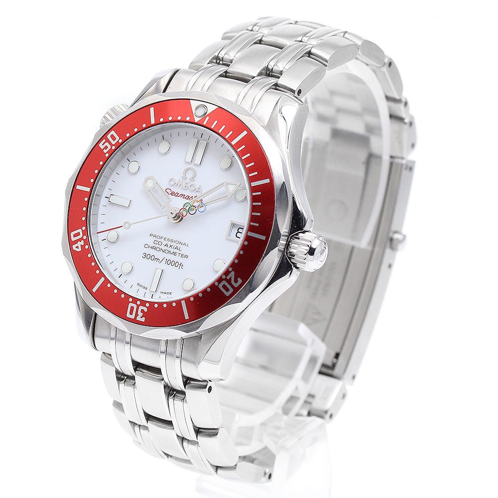 OMEGA 212.30.36.20.04.001 Seamaster 300M 2010 Vancouver Olympics Limited Edition Automatic Boys' Watch - Excellent Condition