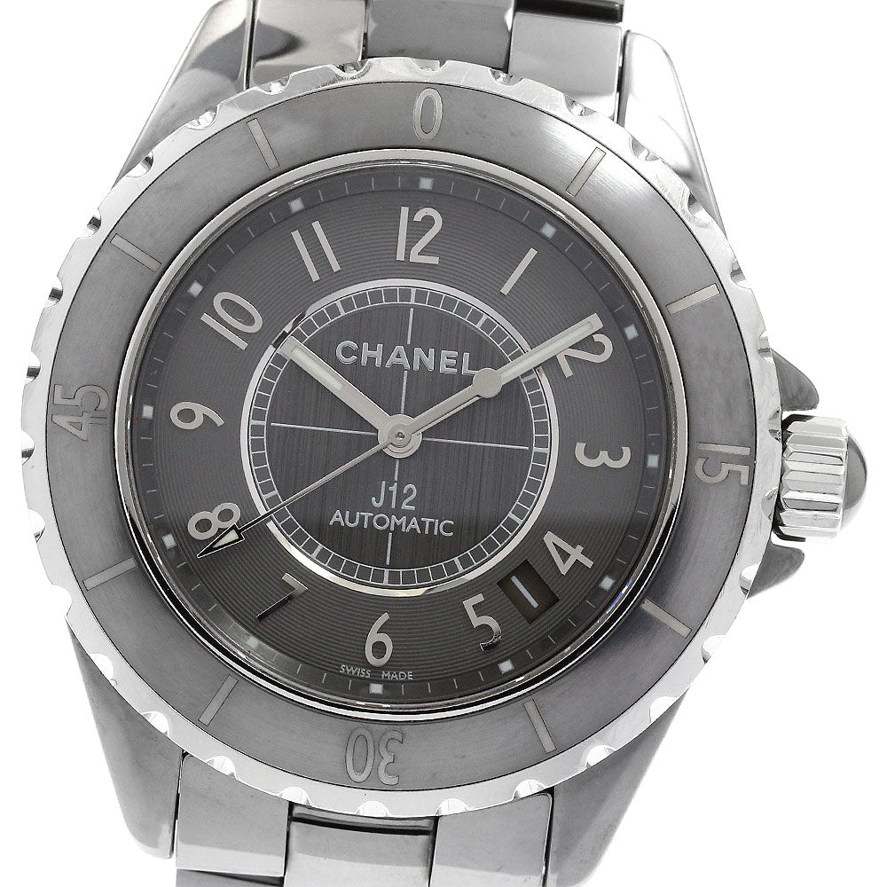 CHANEL H2979 J12 Chromatic 38mm Date Automatic Men's Watch with Warranty Card