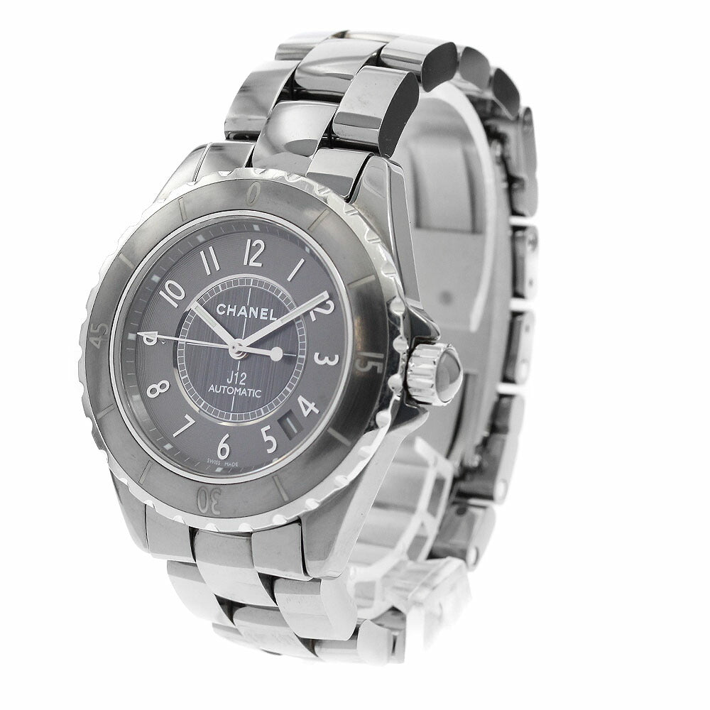 CHANEL H2979 J12 Chromatic 38mm Date Automatic Men's Watch with Warranty Card