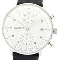 JUNGHANS 027/4800.00 Max Bill Chronoscope Date Automatic Men's Watch with Box