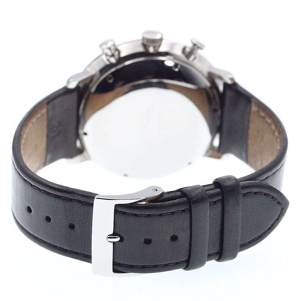 JUNGHANS 027/4800.00 Max Bill Chronoscope Date Automatic Men's Watch with Box