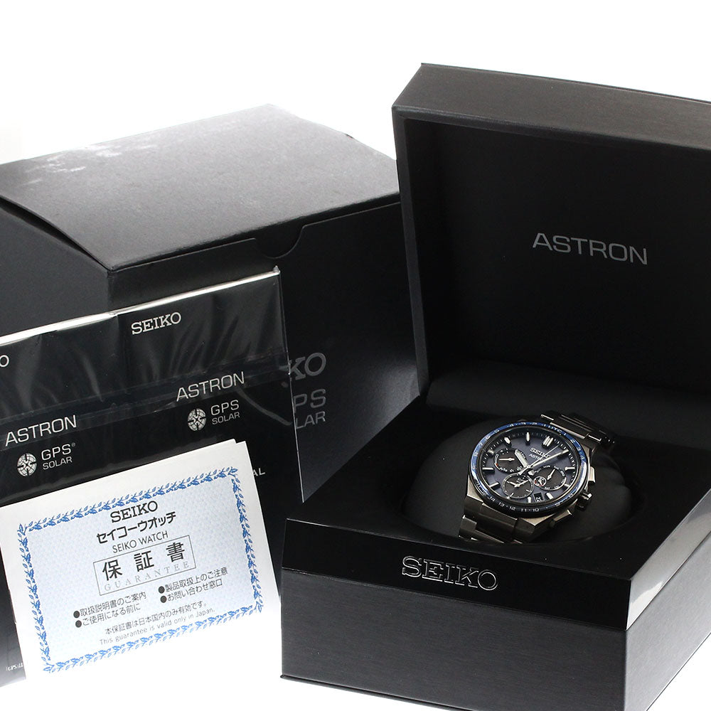 SEIKO SBXC109/5X53-0BR0 Astron Day-Date GPS Solar Radio-Controlled Men's Watch (with box and warranty)