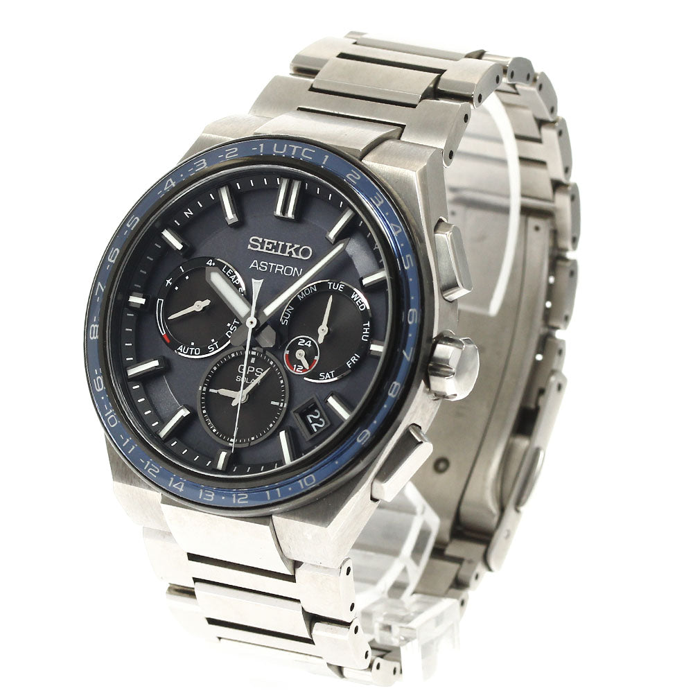 SEIKO SBXC109/5X53-0BR0 Astron Day-Date GPS Solar Radio-Controlled Men's Watch (with box and warranty)