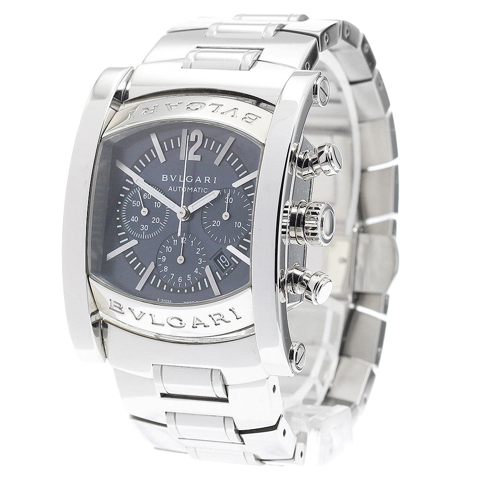 BVLGARI AA44SCH Assioma Chronograph Date Automatic Men's Watch Excellent Condition with Warranty.