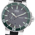 ORIS 01 743 7673 4137-07 8 26 01PEB Aquis Date Automatic Men's Watch Excellent Condition with Warranty Card