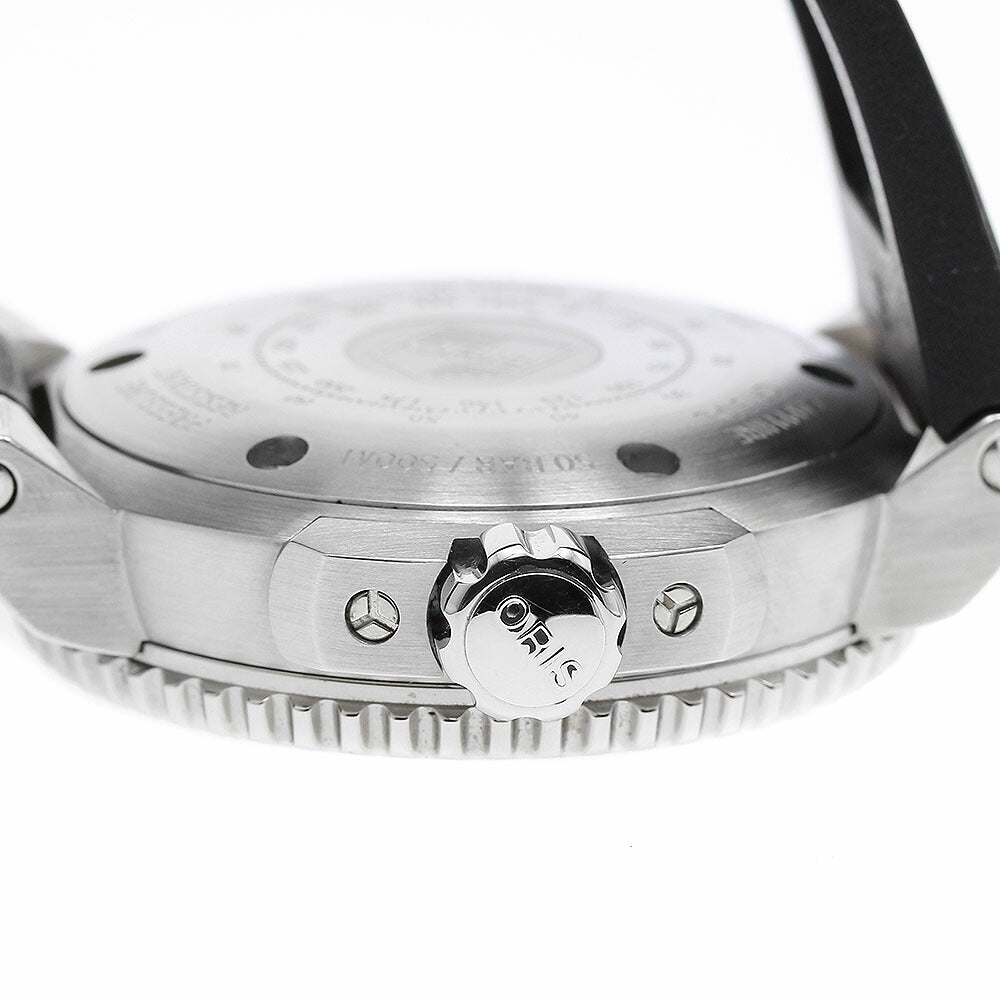 ORIS 01 743 7673 4137-07 8 26 01PEB Aquis Date Automatic Men's Watch Excellent Condition with Warranty Card