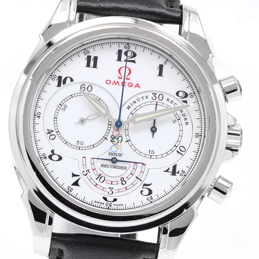 OMEGA 422.13.41.50.04.001 De Ville Olympic Timeless Collection Automatic Men's Watch Excellent Condition with Warranty.