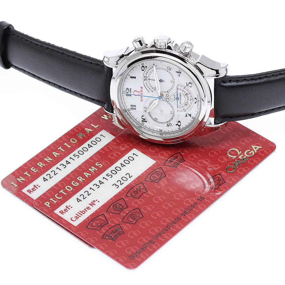 OMEGA 422.13.41.50.04.001 De Ville Olympic Timeless Collection Automatic Men's Watch Excellent Condition with Warranty.