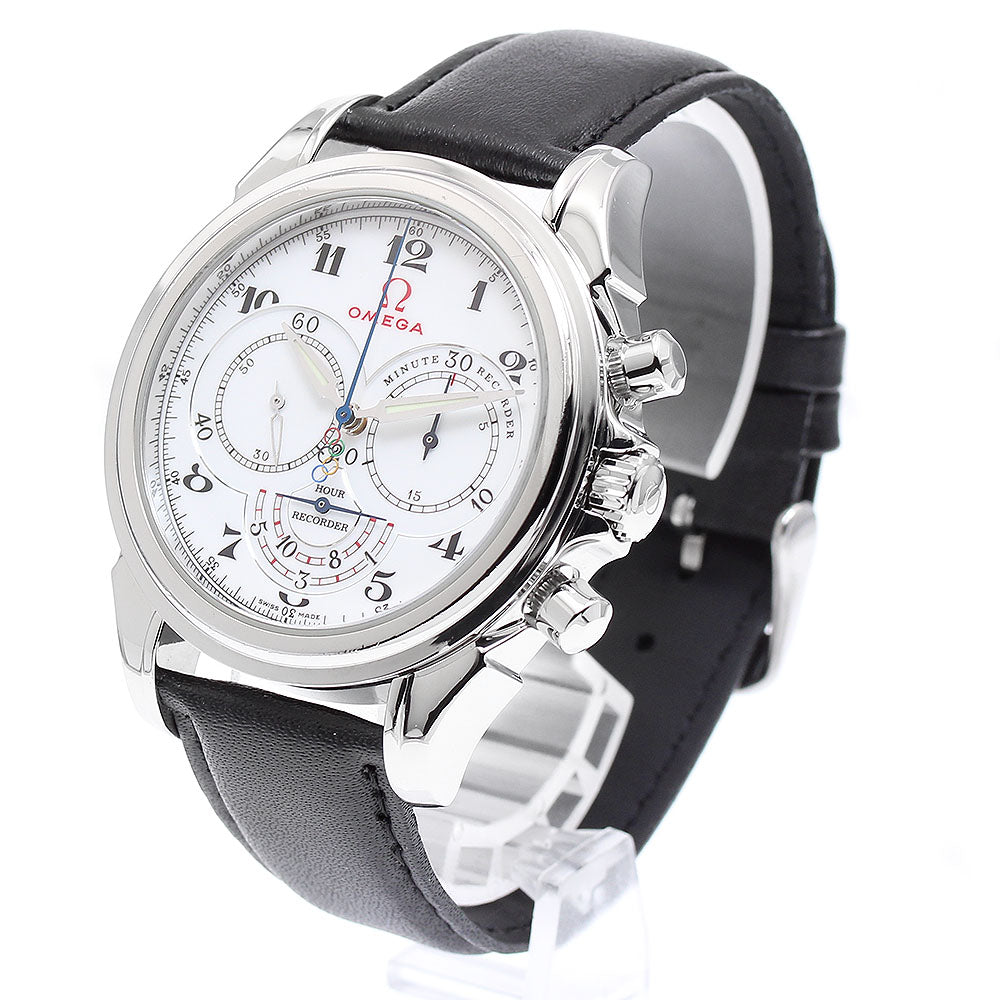 OMEGA 422.13.41.50.04.001 De Ville Olympic Timeless Collection Automatic Men's Watch Excellent Condition with Warranty.