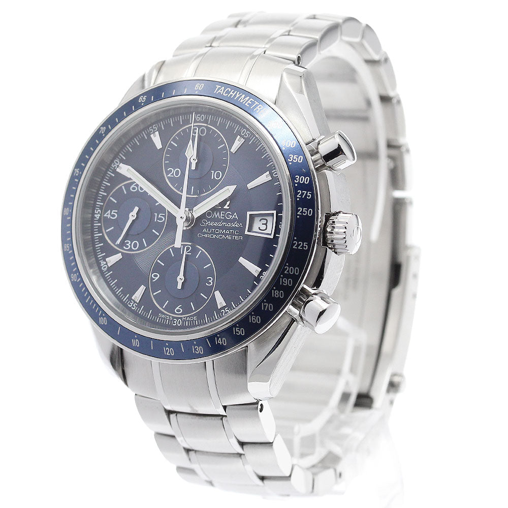 OMEGA 3212.80 Speedmaster Date Chronograph Automatic Men's Watch Excellent Condition with Warranty.
