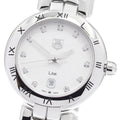 TAG Heuer WAT1411.FC6316 Link 11P Diamond Date Quartz Ladies Watch Excellent Condition with Warranty.