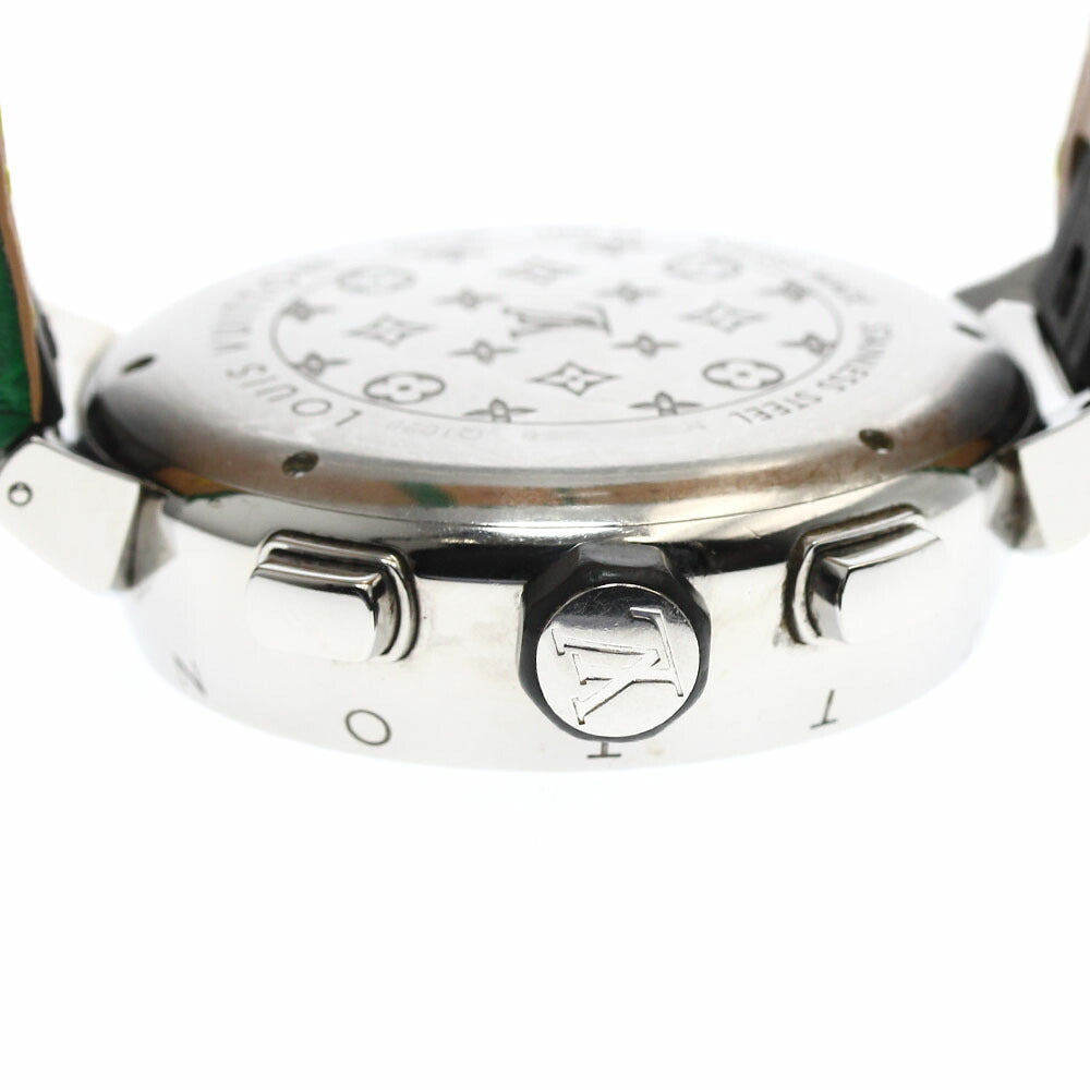 LOUIS VUITTON Q102B Tambour Flyback Chronograph Limited Edition of 888 Pieces Worldwide Automatic Men's Watch