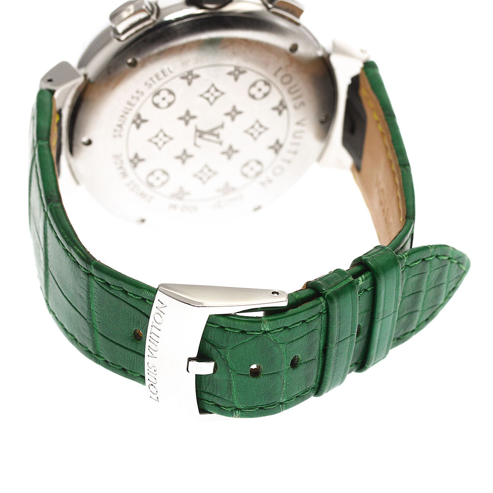 LOUIS VUITTON Q102B Tambour Flyback Chronograph Limited Edition of 888 Pieces Worldwide Automatic Men's Watch