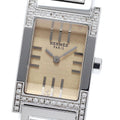 HERMES TA1.230 Tandem Diamond Bezel Quartz Women's Watch