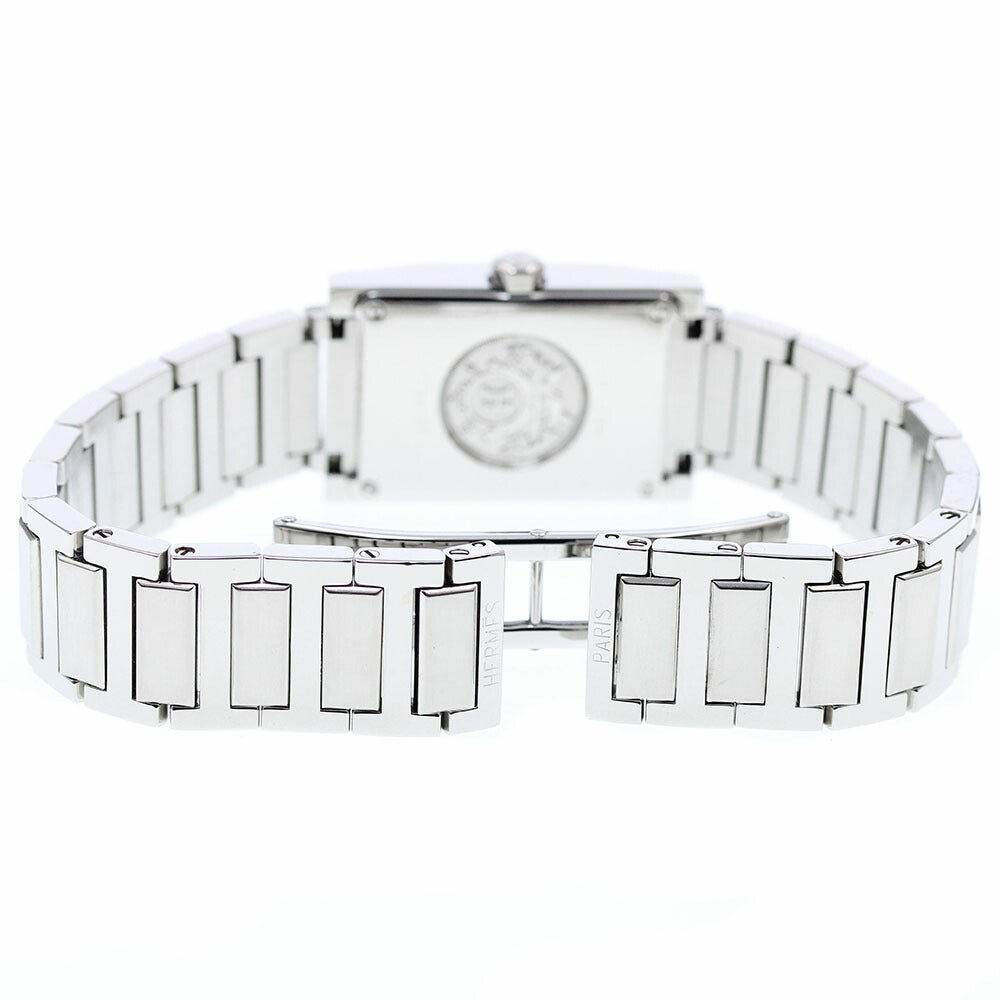 HERMES TA1.230 Tandem Diamond Bezel Quartz Women's Watch