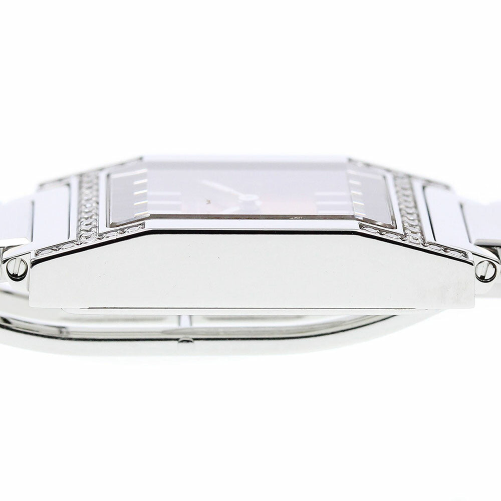 HERMES TA1.230 Tandem Diamond Bezel Quartz Women's Watch