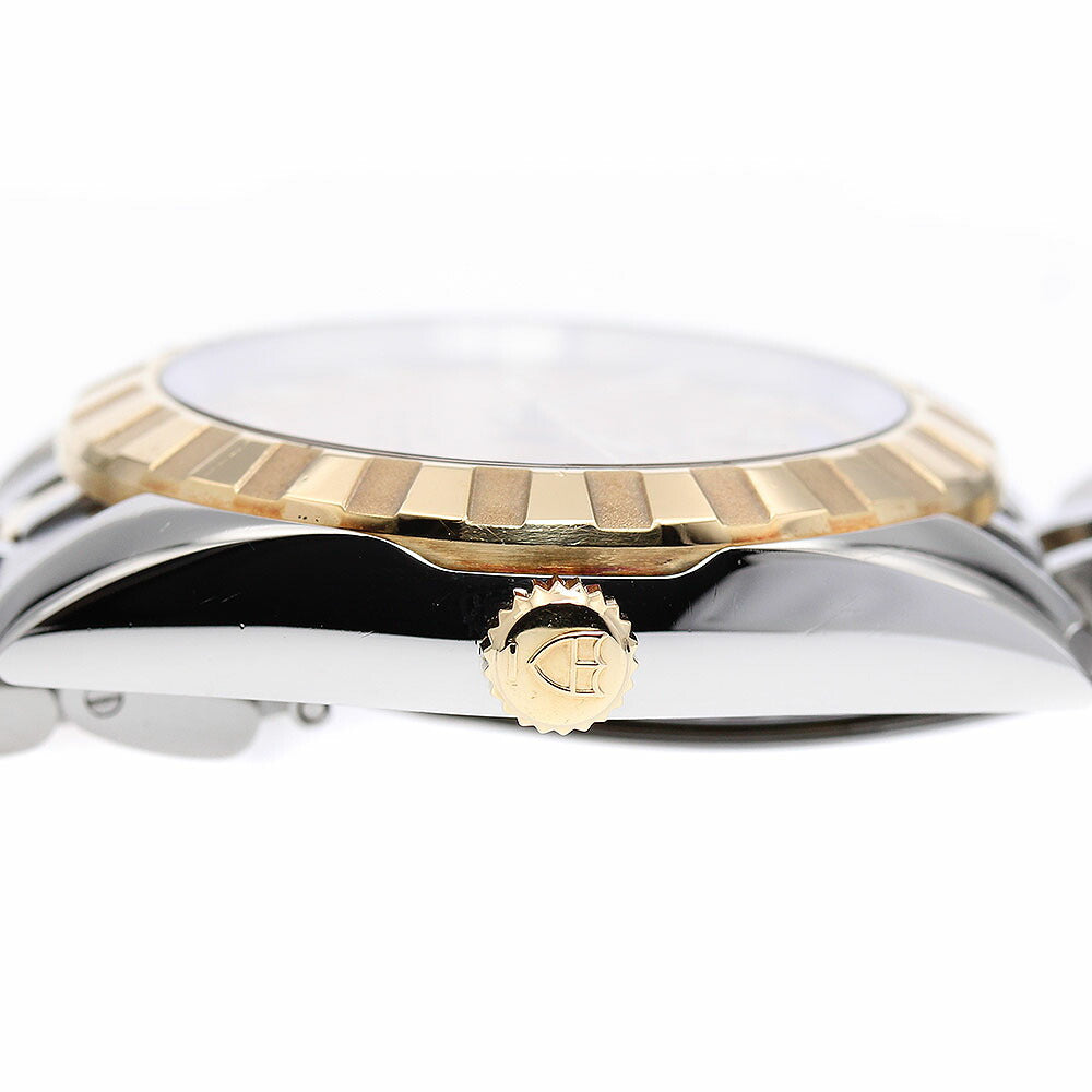 TUDOR 23013 Classic Date-Day 10P Diamond Yellow Gold Combination Automatic Men's Watch