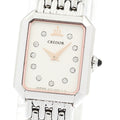 SEIKO 1E70-0CH0/GSTE883 Credor Signo 11-Diamond Quartz Women's Watch