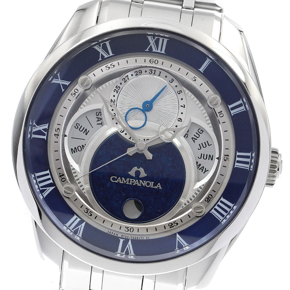 CITIZEN BU0020-54A/8730-T019056 Campanola Navy Blue Flexible Solar Men's Watch Excellent Condition with Warranty.