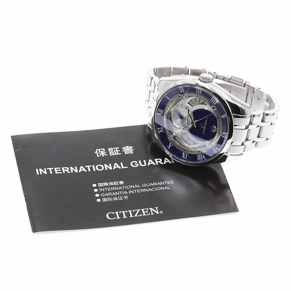 CITIZEN BU0020-54A/8730-T019056 Campanola Navy Blue Flexible Solar Men's Watch Excellent Condition with Warranty.