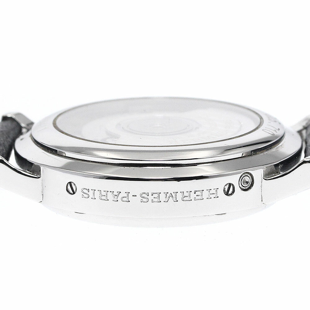 HERMES CL5.710 Clipper GMT Date Automatic Men's Watch Excellent Condition
