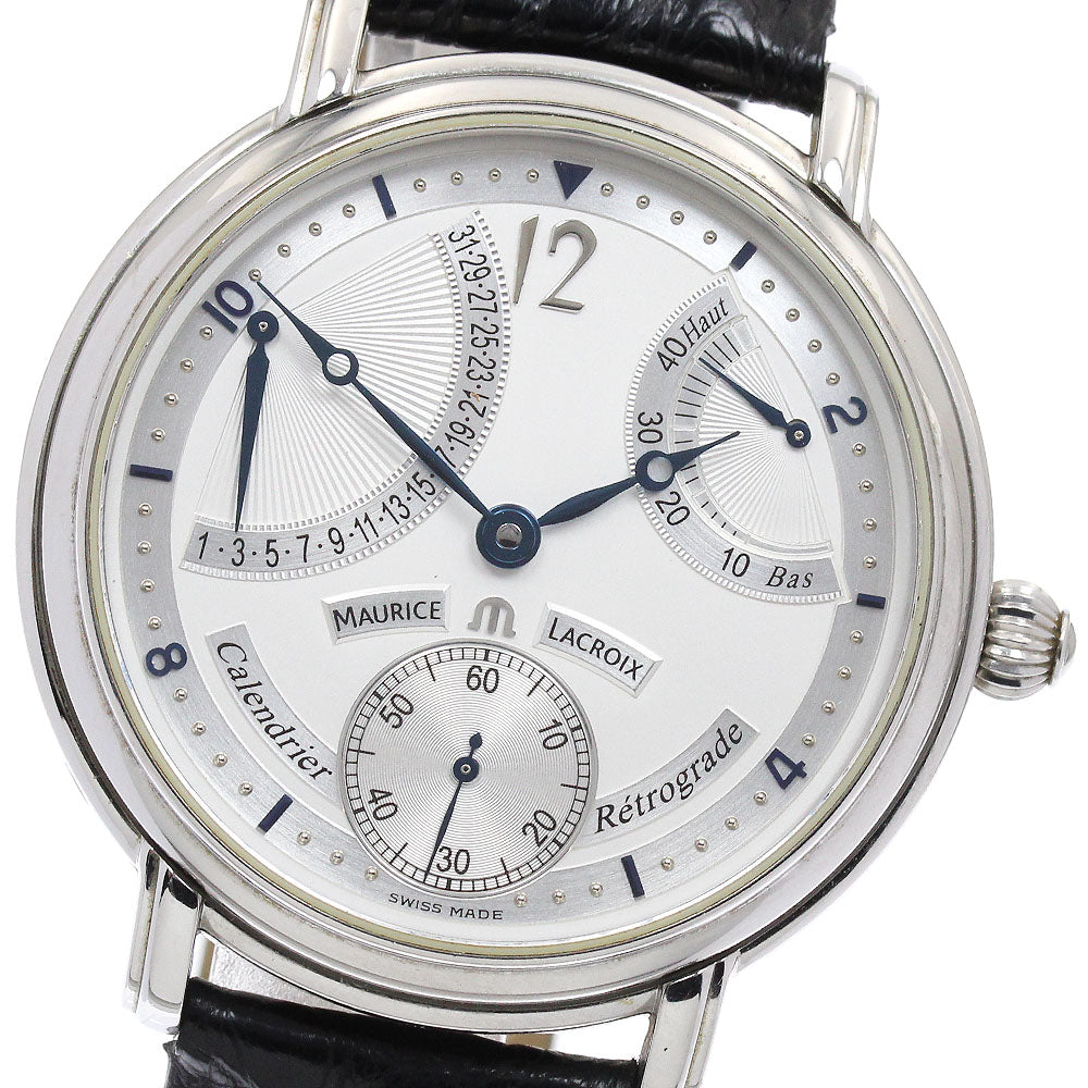 Maurice Lacroix 76840 Masterpiece Calendrier Retrograde Hand-wound Men's Watch