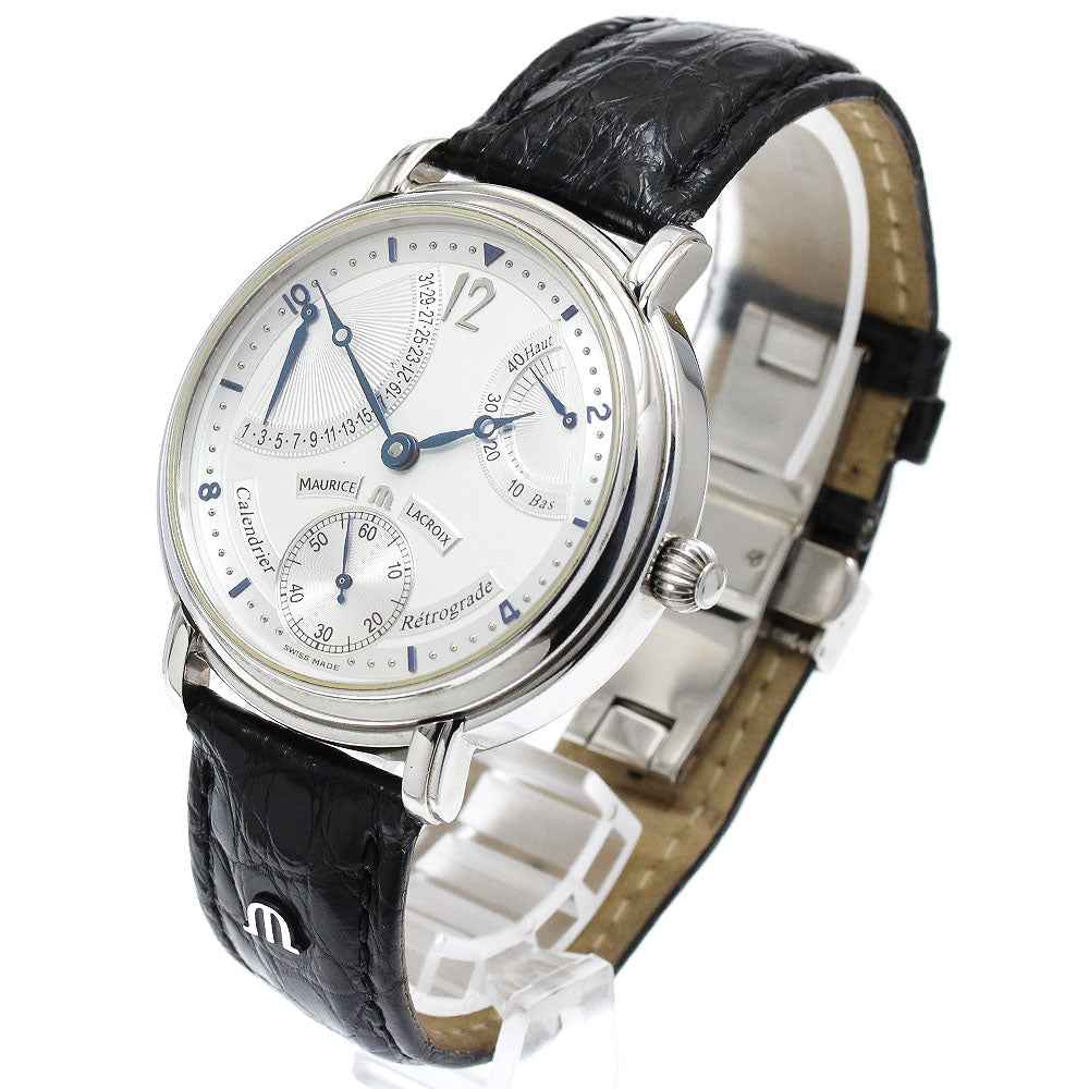 Maurice Lacroix 76840 Masterpiece Calendrier Retrograde Hand-wound Men's Watch