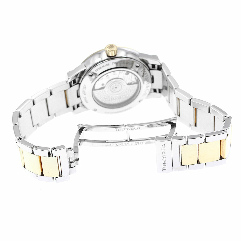 TIFFANY&Co. Z1830.68.15A21A00A Atlas Dome Date Automatic Ladies' Watch with Warranty Card