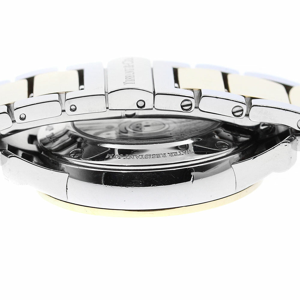 TIFFANY&Co. Z1830.68.15A21A00A Atlas Dome Date Automatic Ladies' Watch with Warranty Card