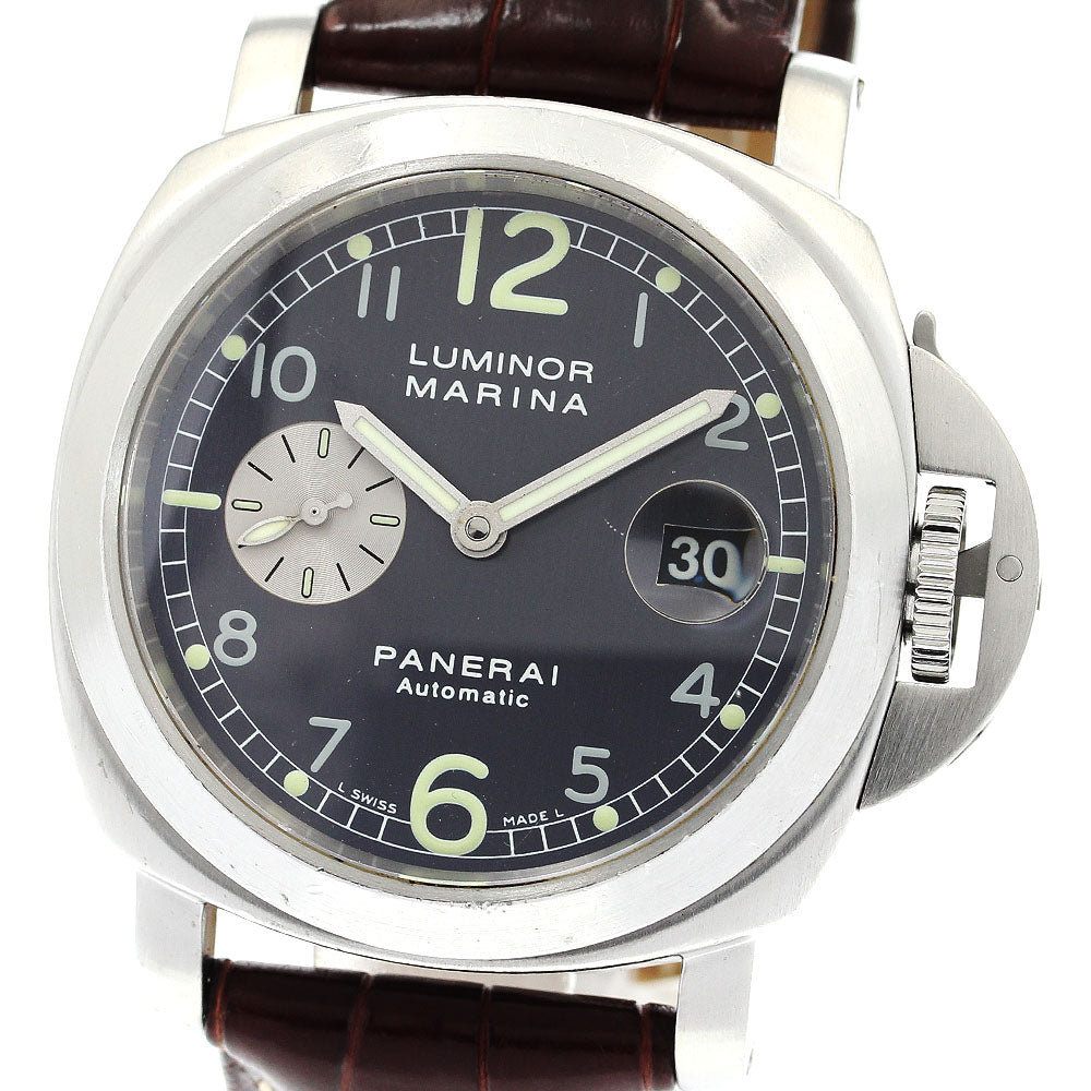 PANERAI PAM00086 Luminor Marina Date Small Seconds Automatic Men's Watch