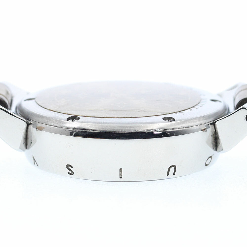 LOUIS VUITTON Q1211 Tambour Date Quartz Ladies Watch (with box and warranty)