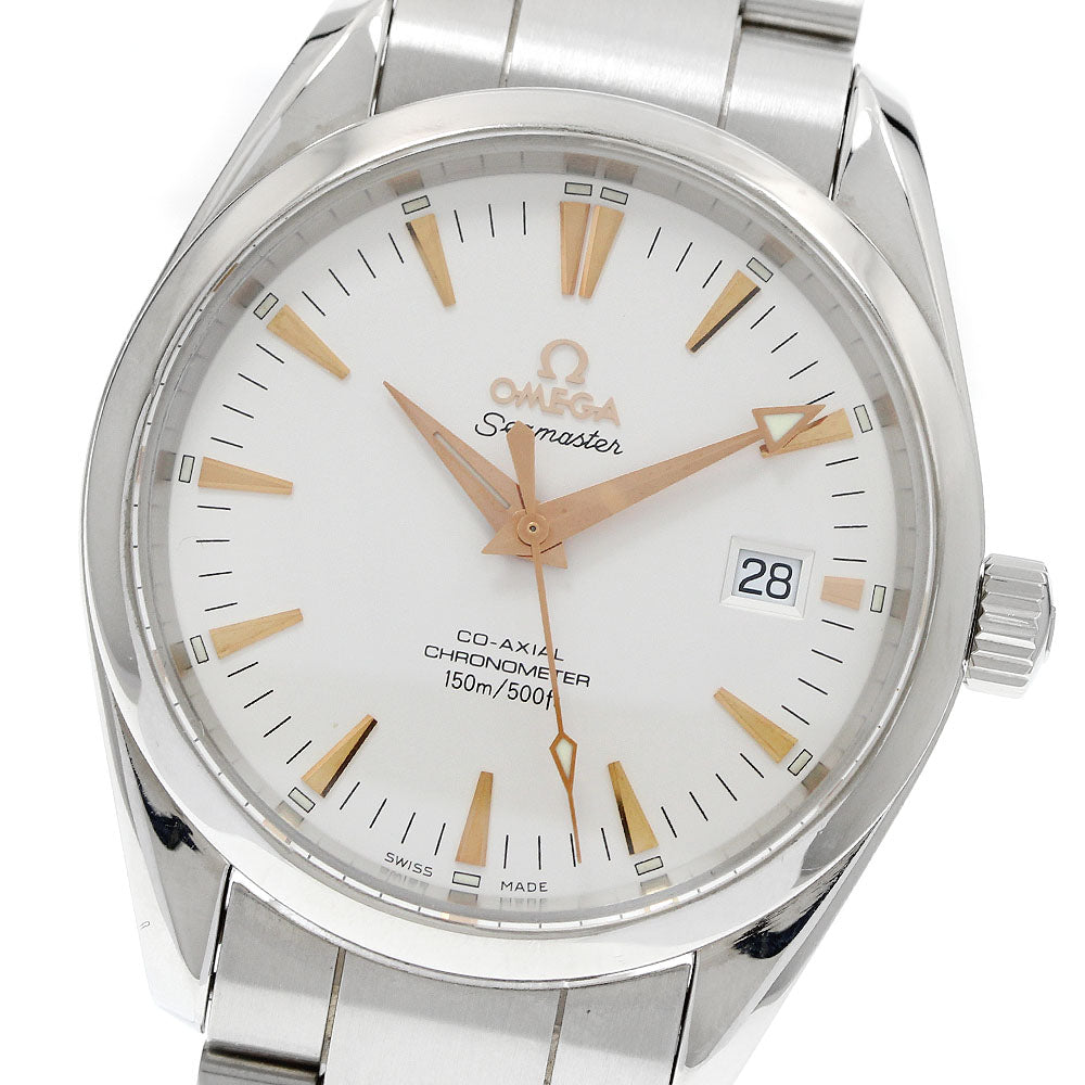 OMEGA 2503.34 Seamaster Aqua Terra Co-Axial Date Automatic Men's Watch (Good Condition)