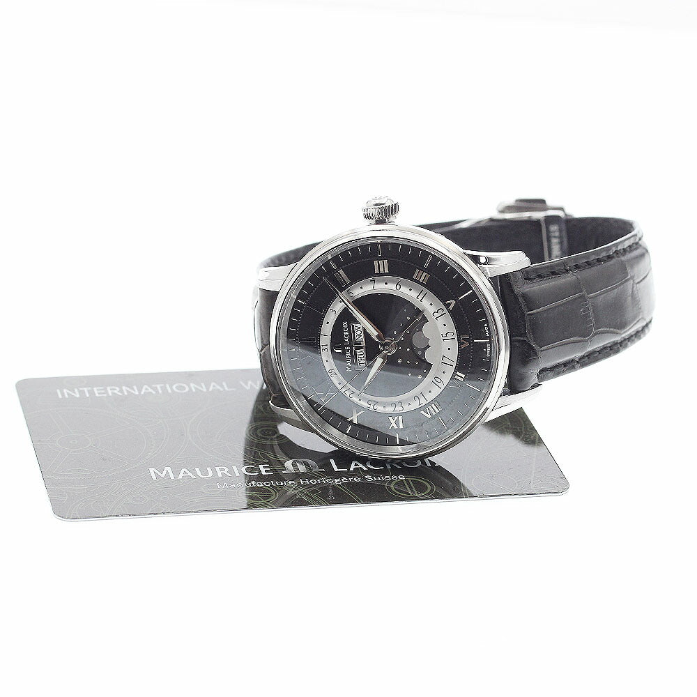 Maurice Lacroix MP6428 Masterpiece Automatic Men's Watch with Skeleton Caseback - Excellent Condition