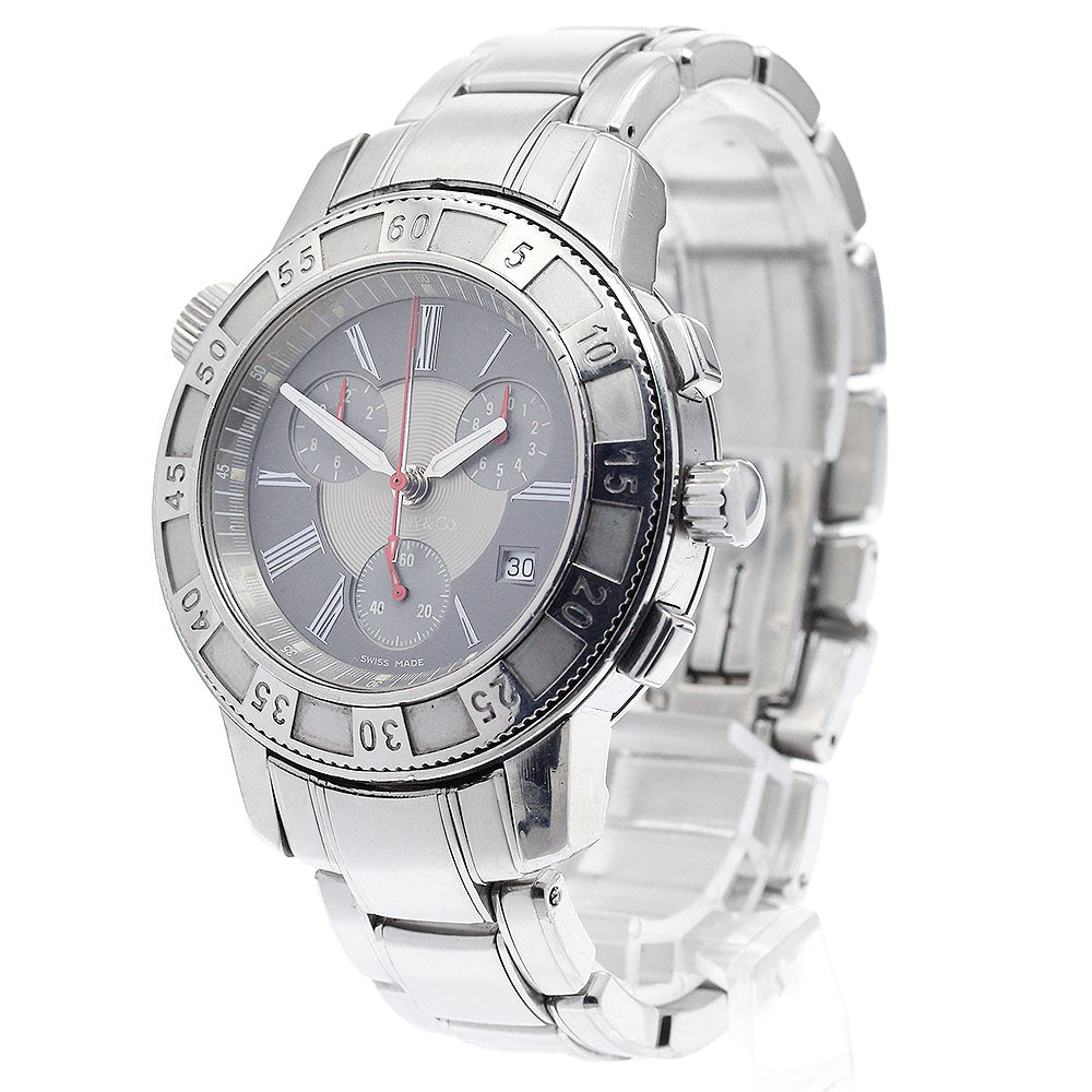 TIFFANY&Co. Mark T-57 Chronograph Date Quartz Men's Watch