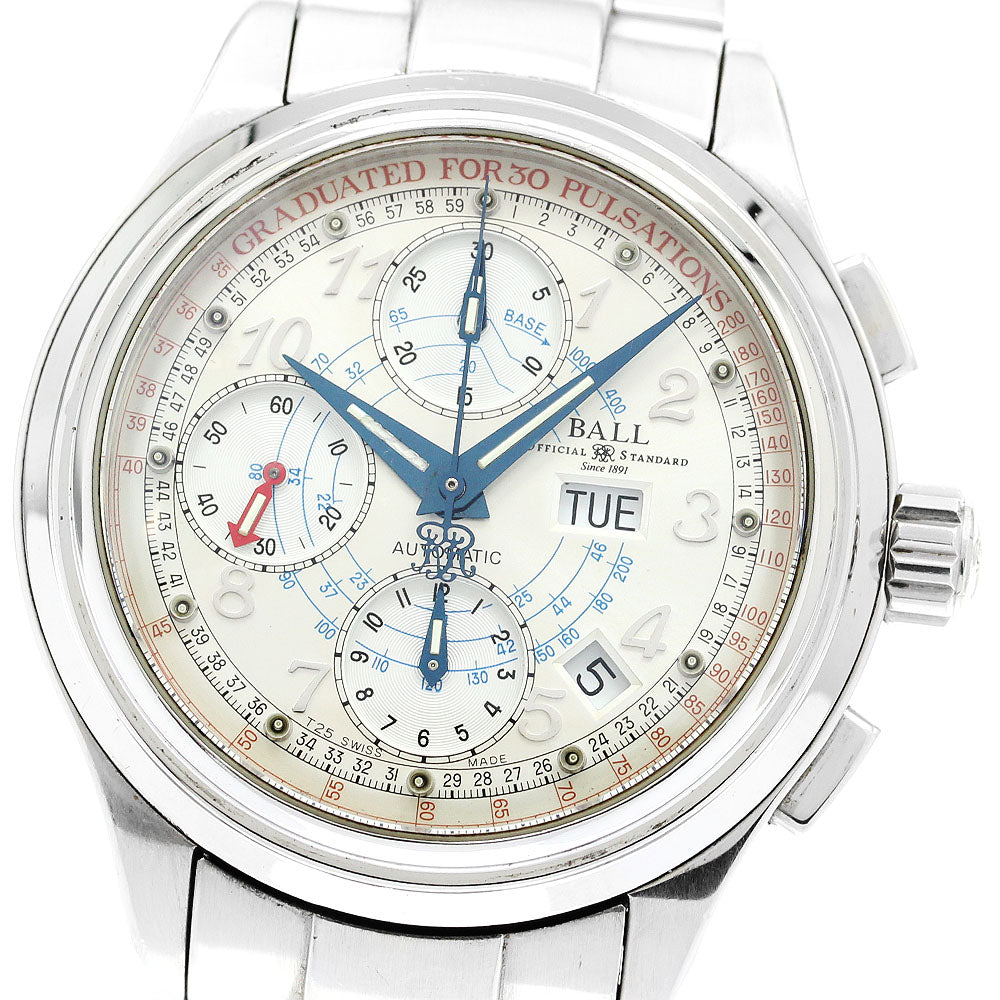 BALLWATCH CM1010D Trainmaster Pulsemeter Chronograph Automatic Men's Watch