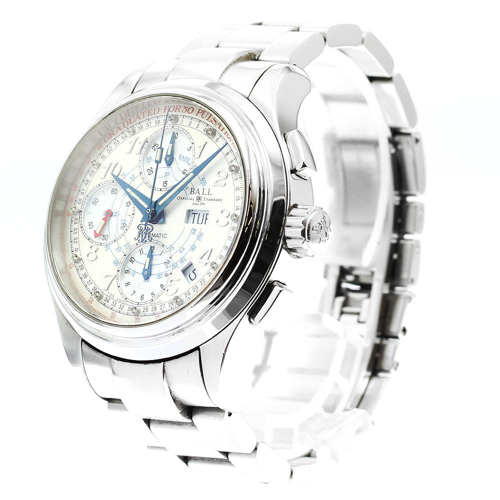 BALLWATCH CM1010D Trainmaster Pulsemeter Chronograph Automatic Men's Watch