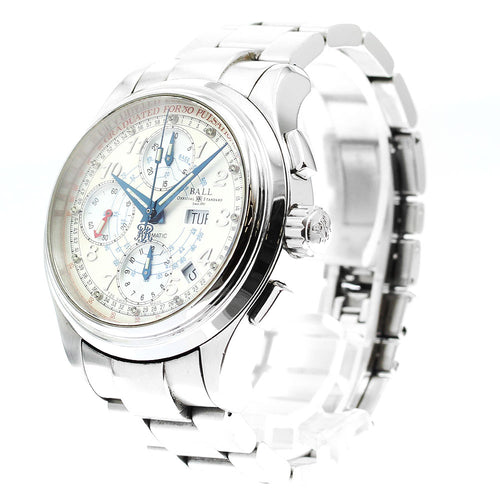 BALLWATCH CM1010D Trainmaster Pulsemeter Chronograph Automatic Men's Watch