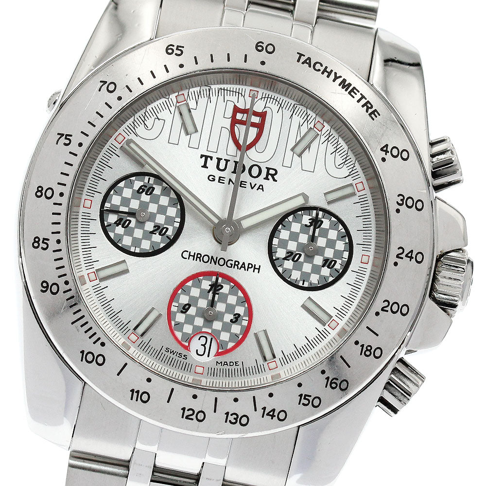 TUDOR 20300 Sport Chronograph Date Automatic Men's Watch with Warranty