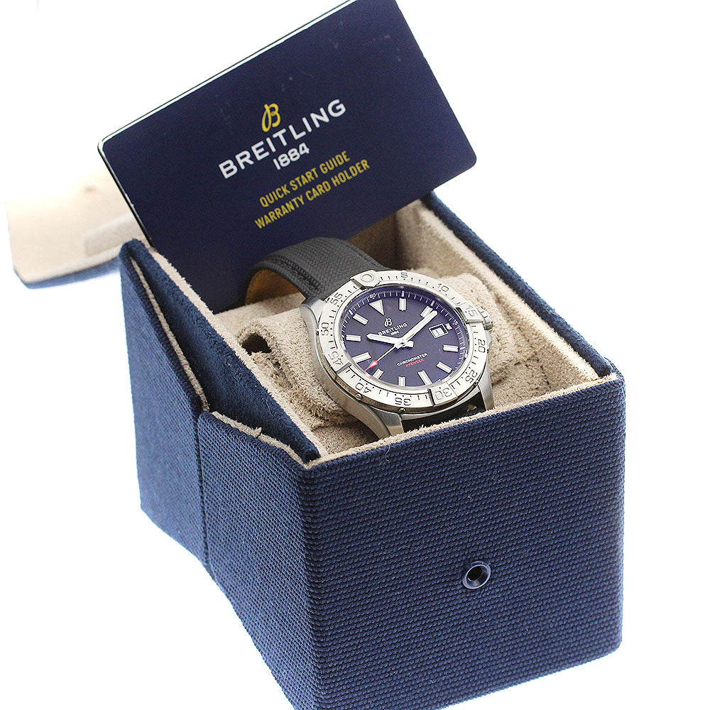 BREITLING A17328 Avenger Automatic 42 Date Automatic Men's Watch with Inner Box and Warranty Card