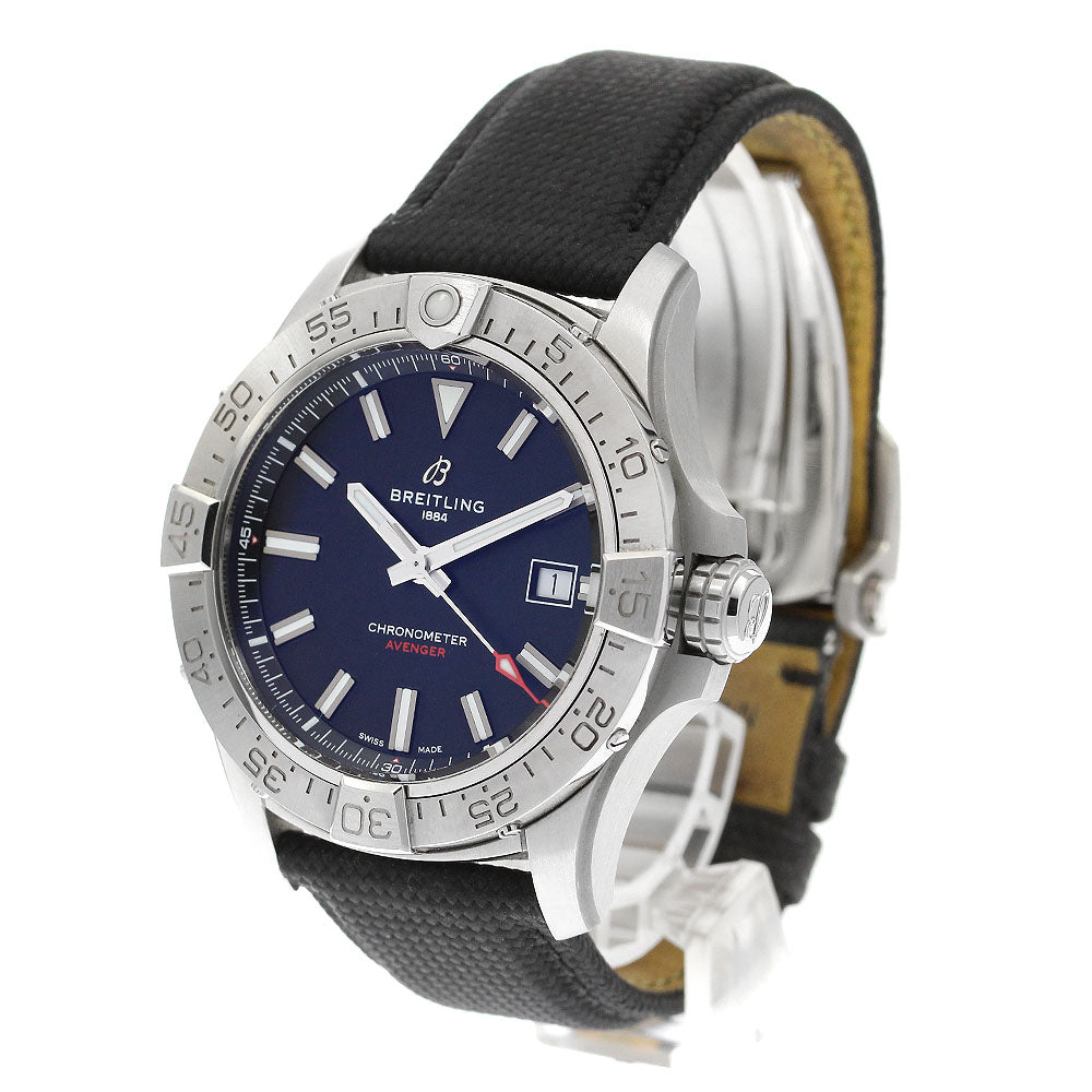 BREITLING A17328 Avenger Automatic 42 Date Automatic Men's Watch with Inner Box and Warranty Card