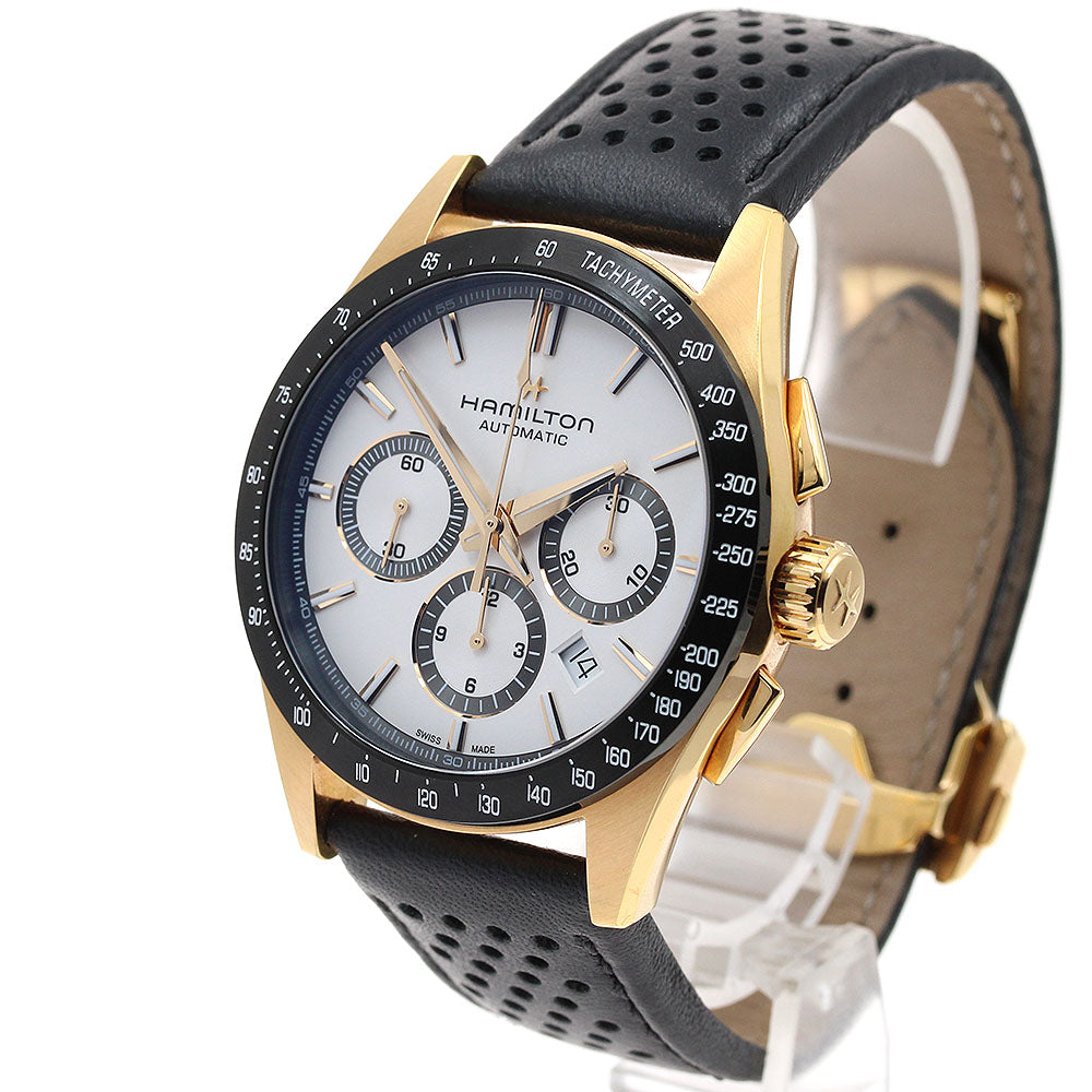 HAMILTON H366260 Jazzmaster Performer Chronograph Date Automatic Men's Watch (with box)