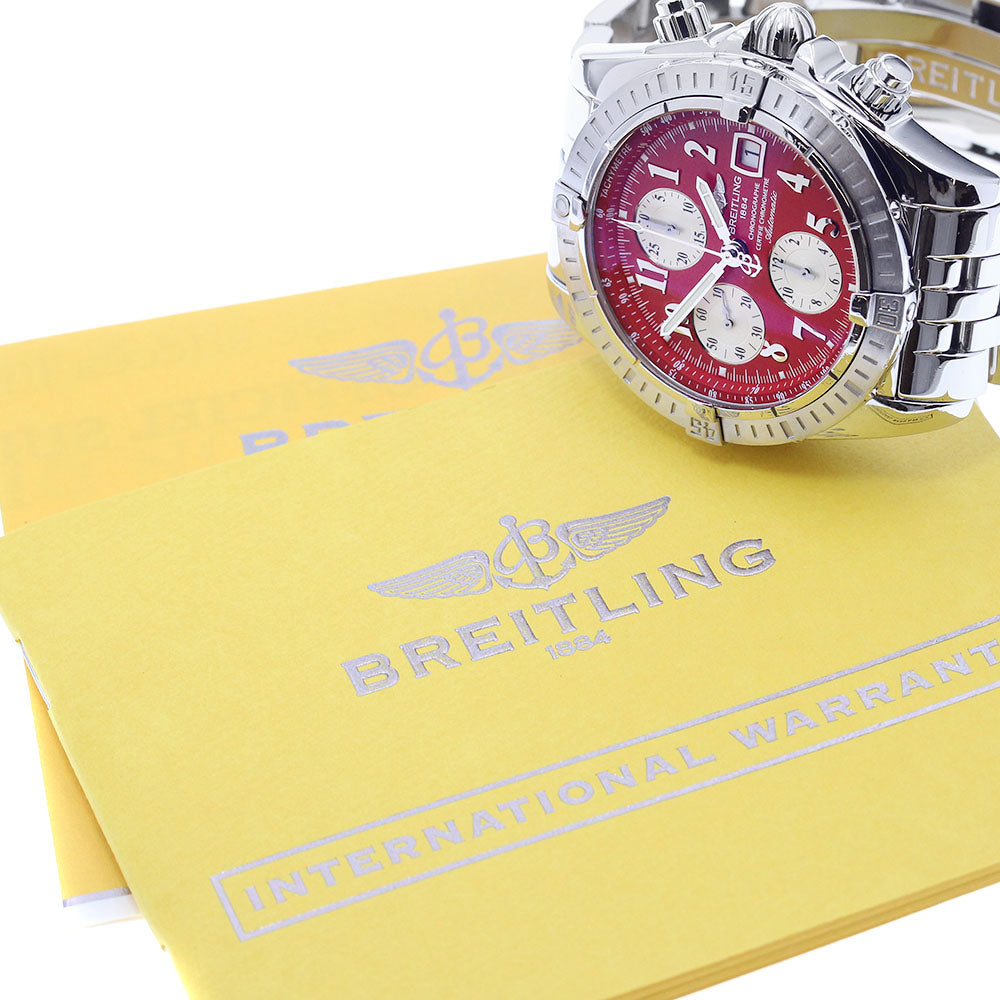 BREITLING A13356 Chronomat Evolution Date Automatic Men's Watch with Warranty