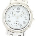 HERMES CL1.910 Clipper Chrono Date Quartz Men's Watch with Inner Box and Warranty Card
