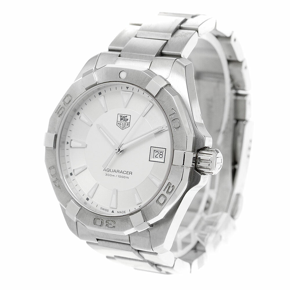TAG Heuer Way1111 Aquaracer Date Quartz Men's Watch Excellent Condition with Warranty.