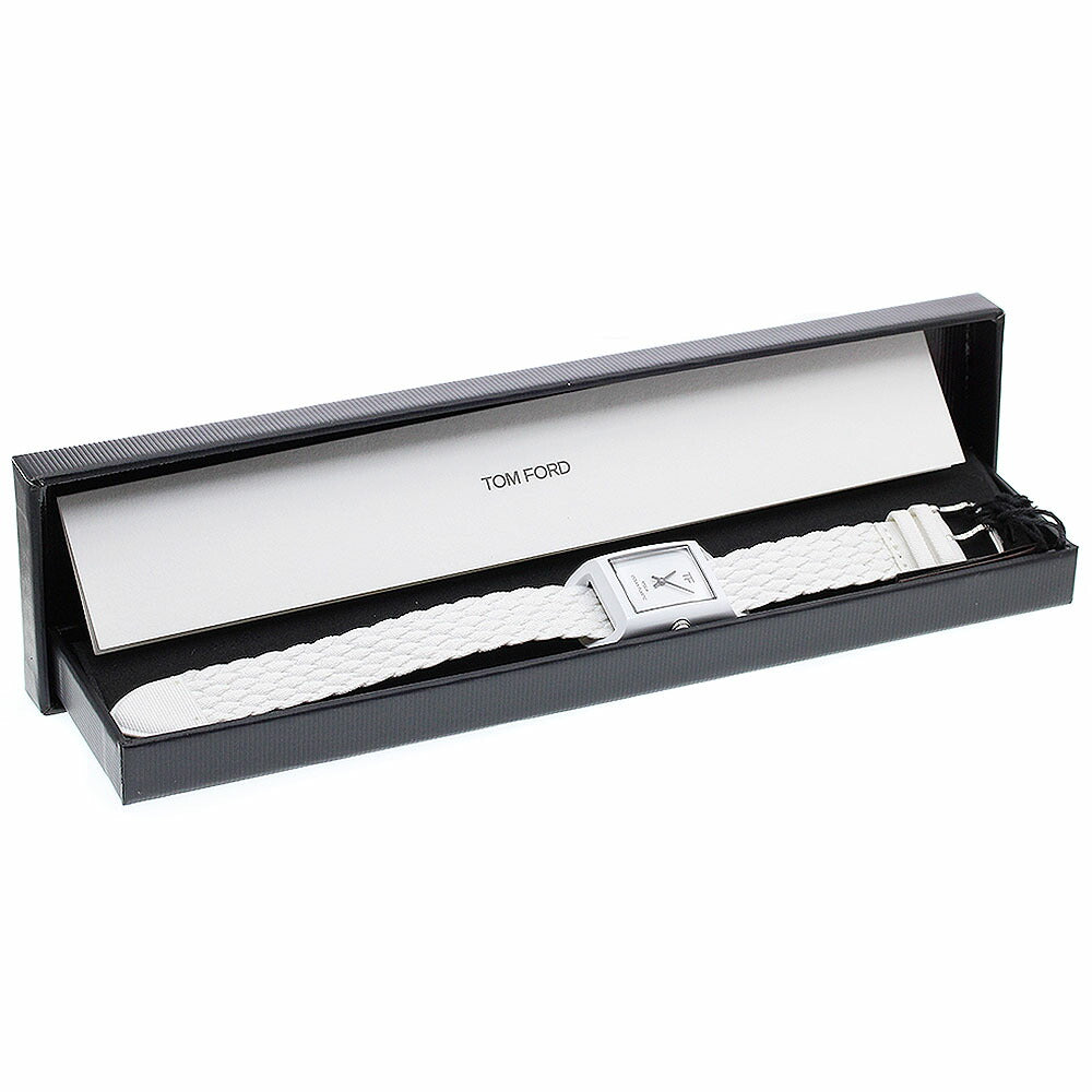 TOM FORD TFT004002 N.004 Ocean Plastic Timepiece Quartz Men's Watch Excellent Condition with Box