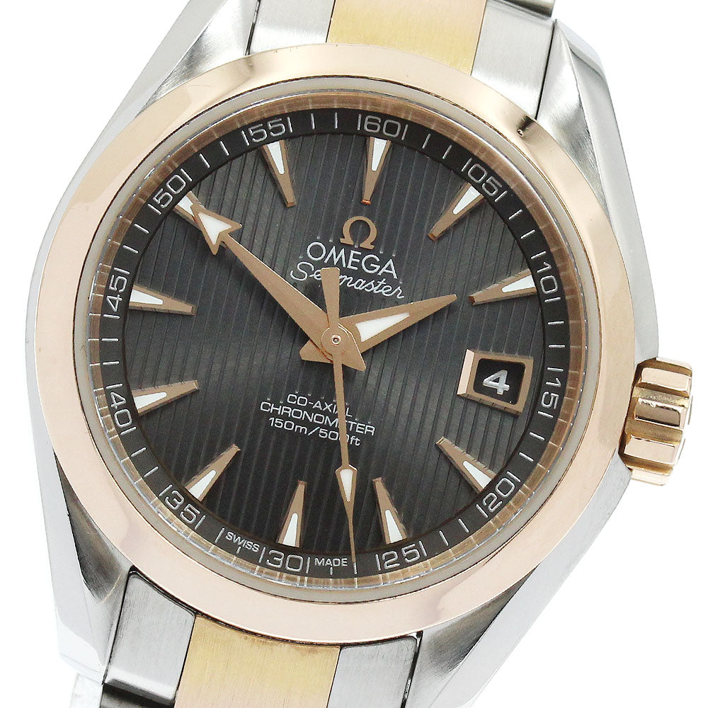 OMEGA 231.20.30.20.06.001 Seamaster Aqua Terra Co-Axial PG Bezel Automatic Women's Watch with Warranty