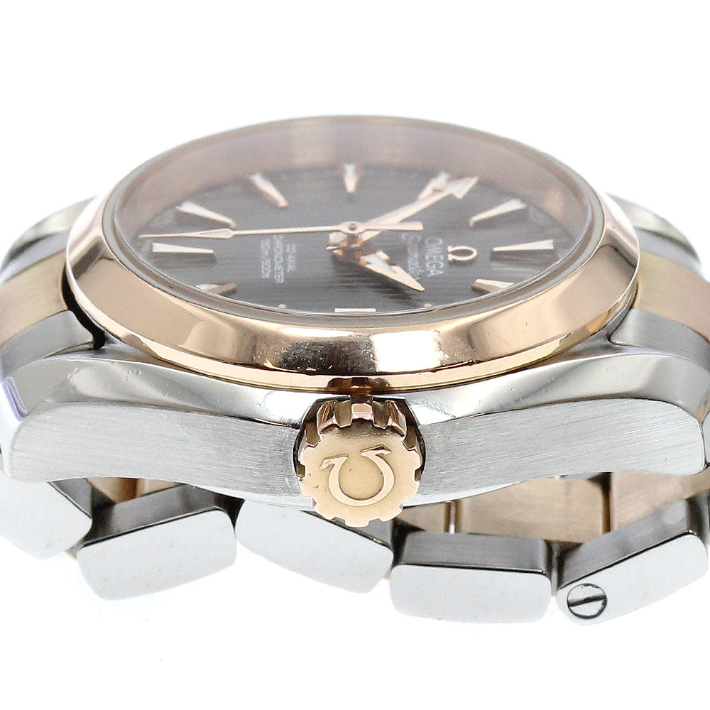 OMEGA 231.20.30.20.06.001 Seamaster Aqua Terra Co-Axial PG Bezel Automatic Women's Watch with Warranty