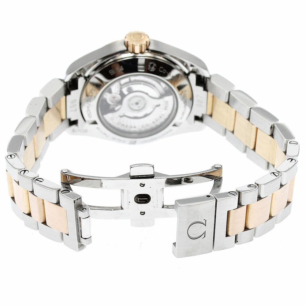 OMEGA 231.20.30.20.06.001 Seamaster Aqua Terra Co-Axial PG Bezel Automatic Women's Watch with Warranty