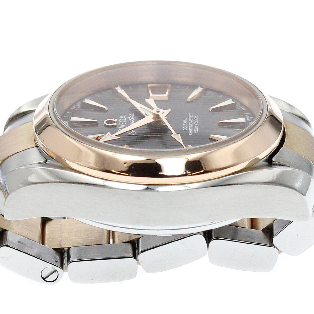 OMEGA 231.20.30.20.06.001 Seamaster Aqua Terra Co-Axial PG Bezel Automatic Women's Watch with Warranty